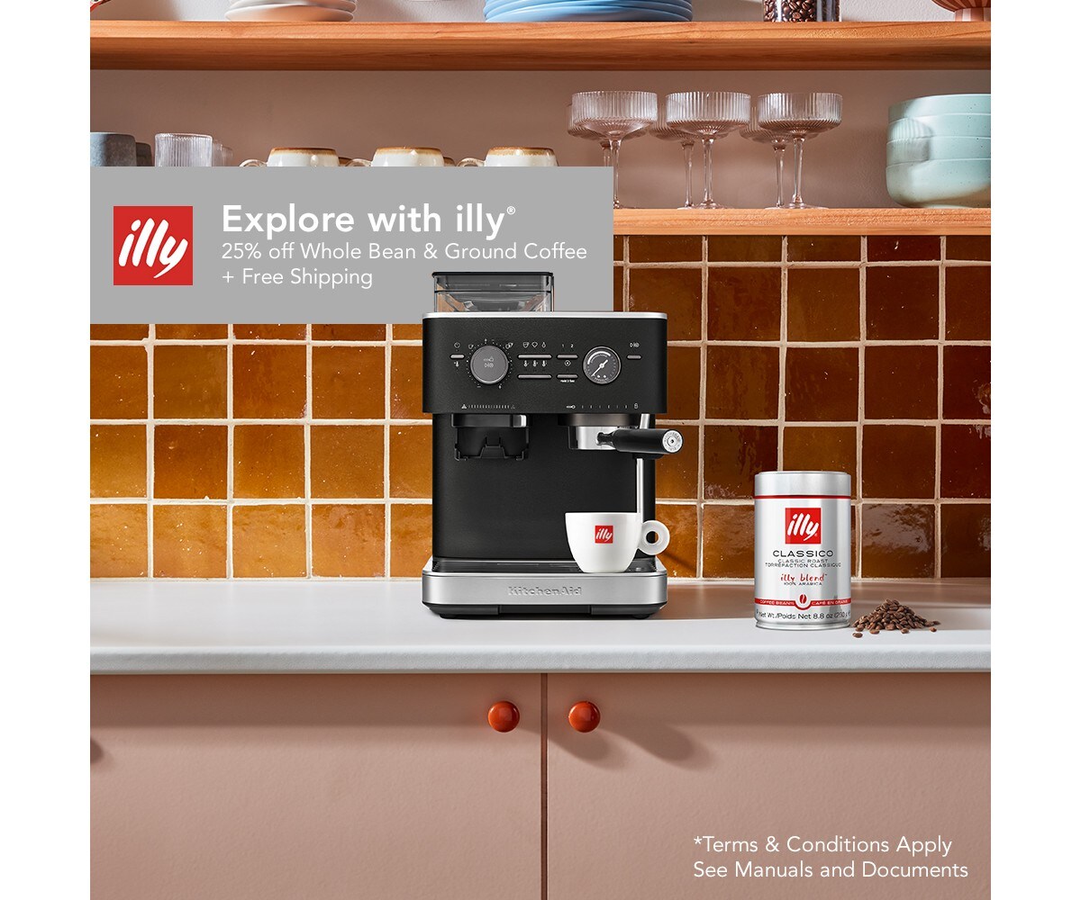 Semi Automatic Espresso Machine with Burr Grinder - Candy Apple Red - Image 8