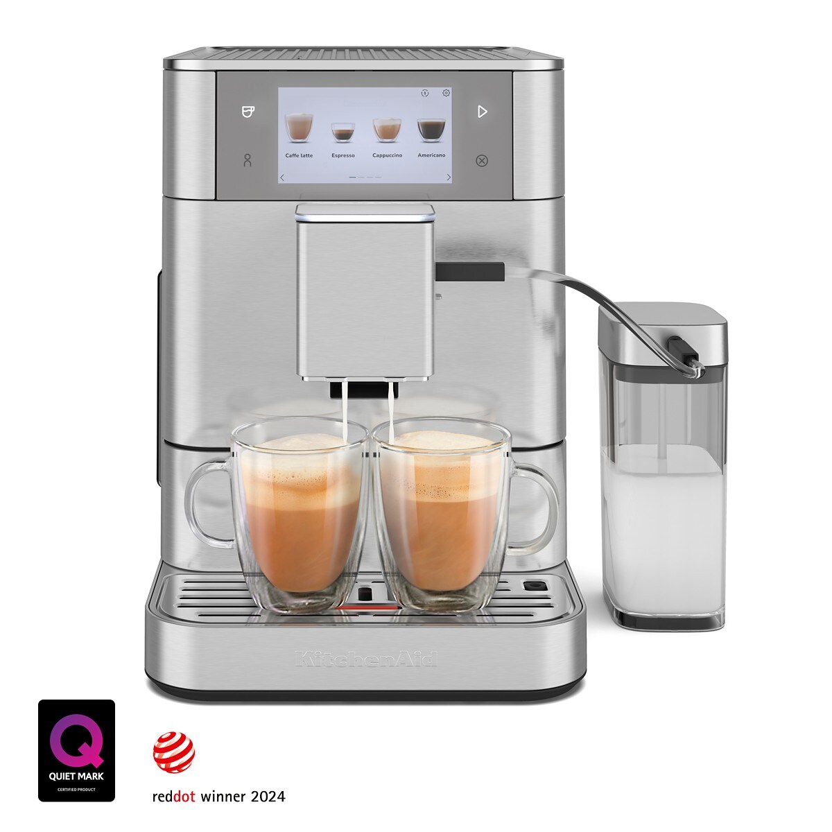 Fully Automatic Espresso Machine KF8 - Stainless Steel Finish