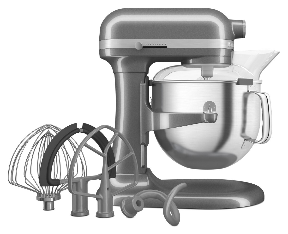 KitchenAid® 7 Quart Bowl-Lift Stand Mixer - Medallion Silver - Image 2