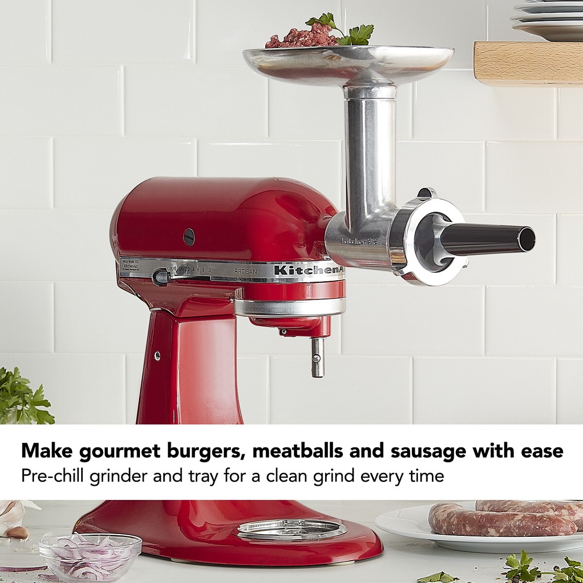 Metal Food Grinder Attachment - Image 2