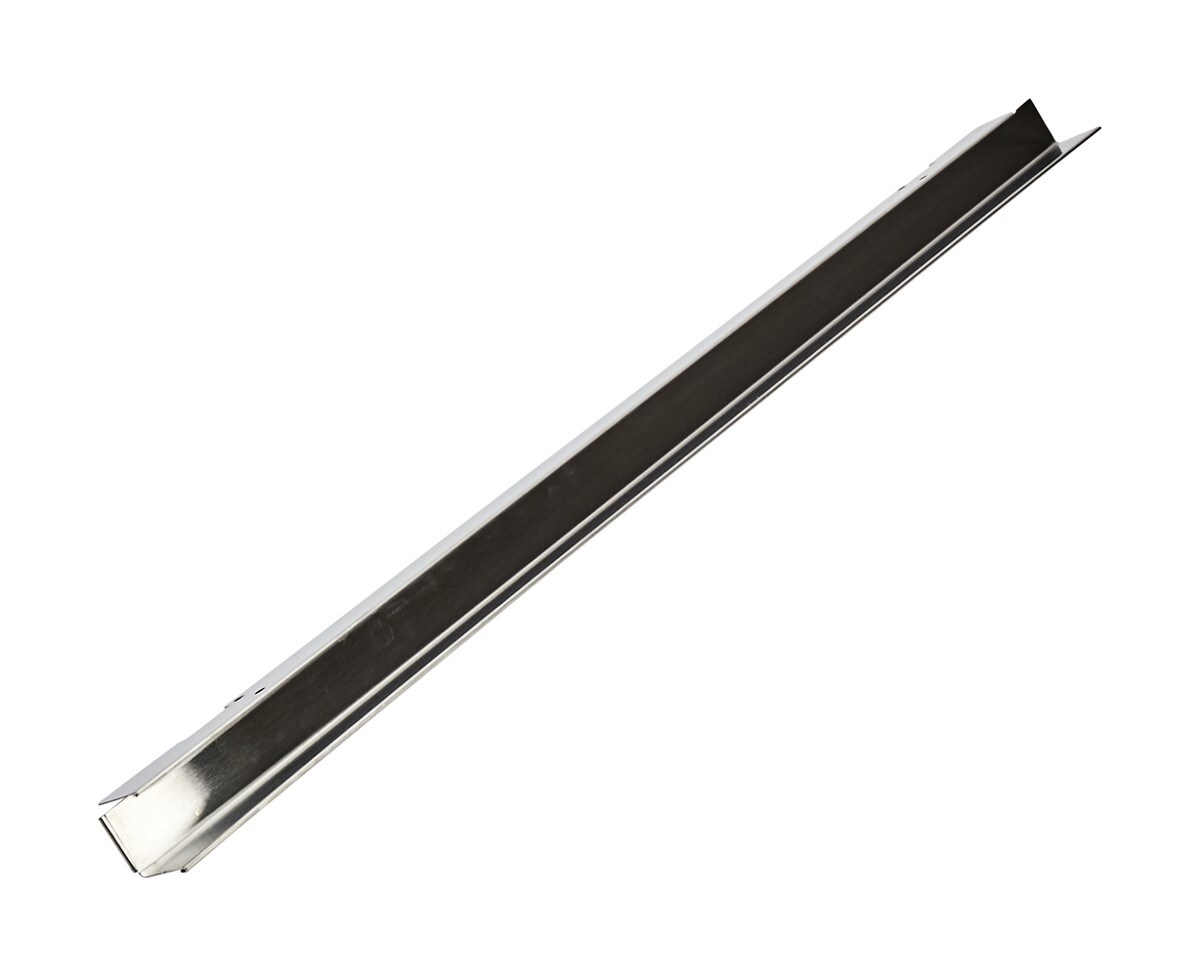 27" Microwave Vent Trim Kit, Stainless Steel, with trim pieces and deflector shield, fits KMBP107ESS